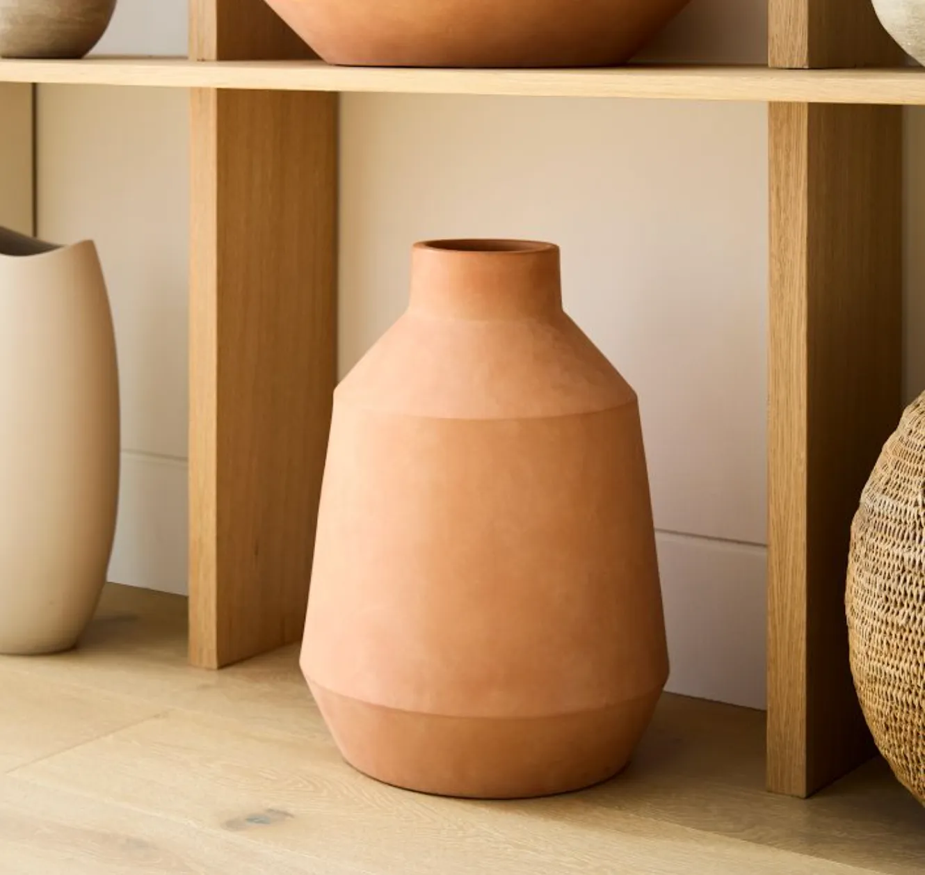 Oversized Terracotta Vase