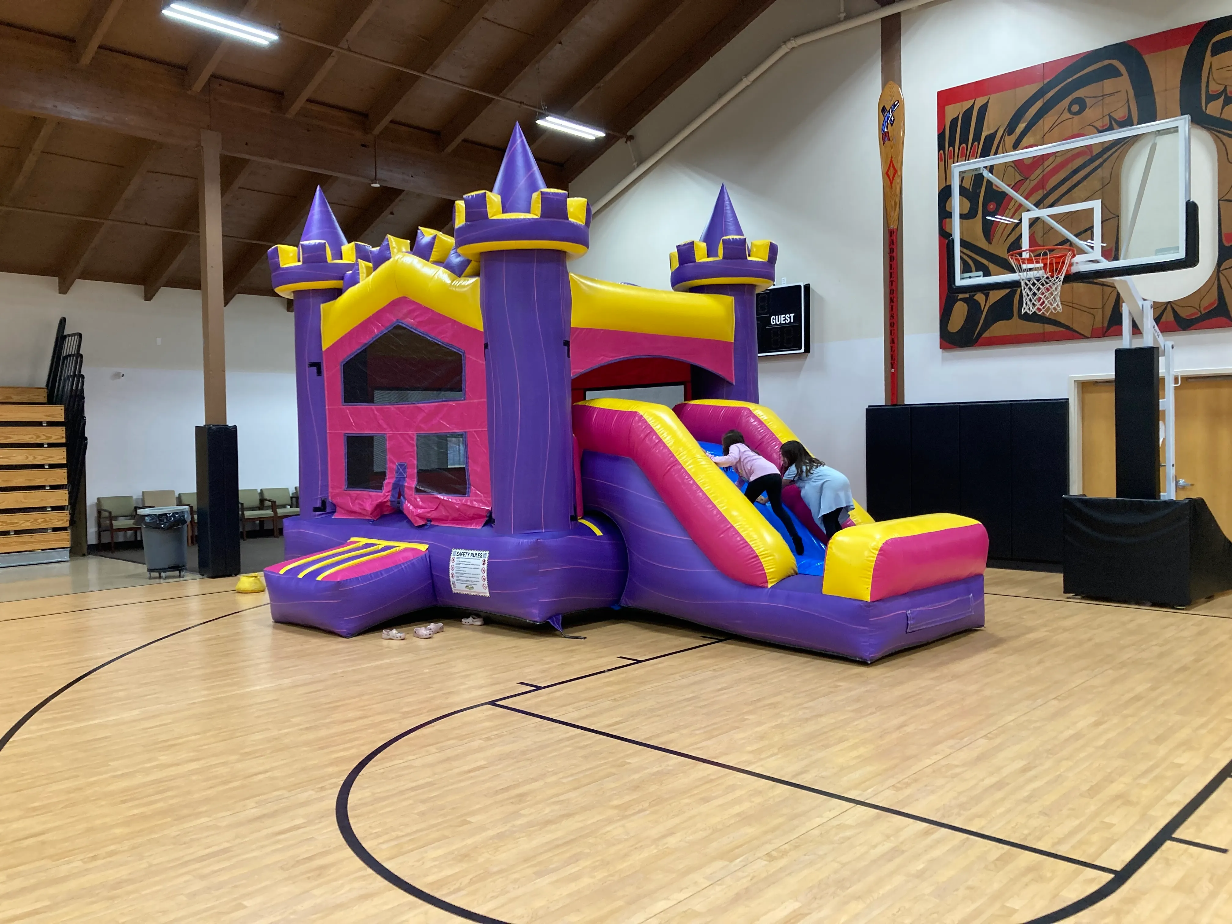 Bounce house and slide  #1