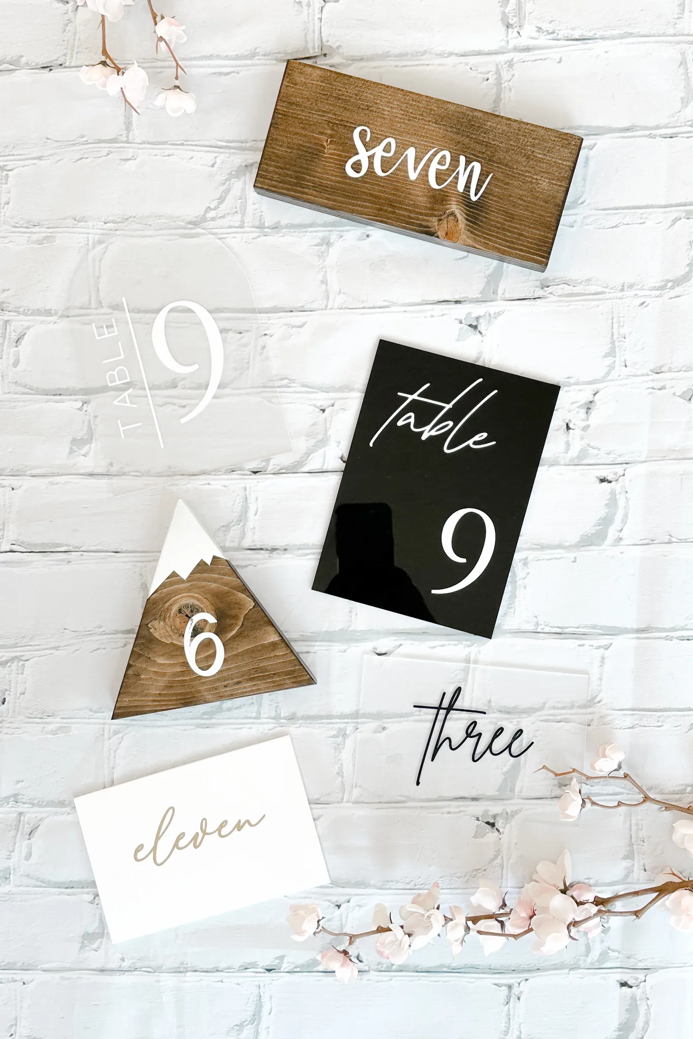 - Table Numbers -