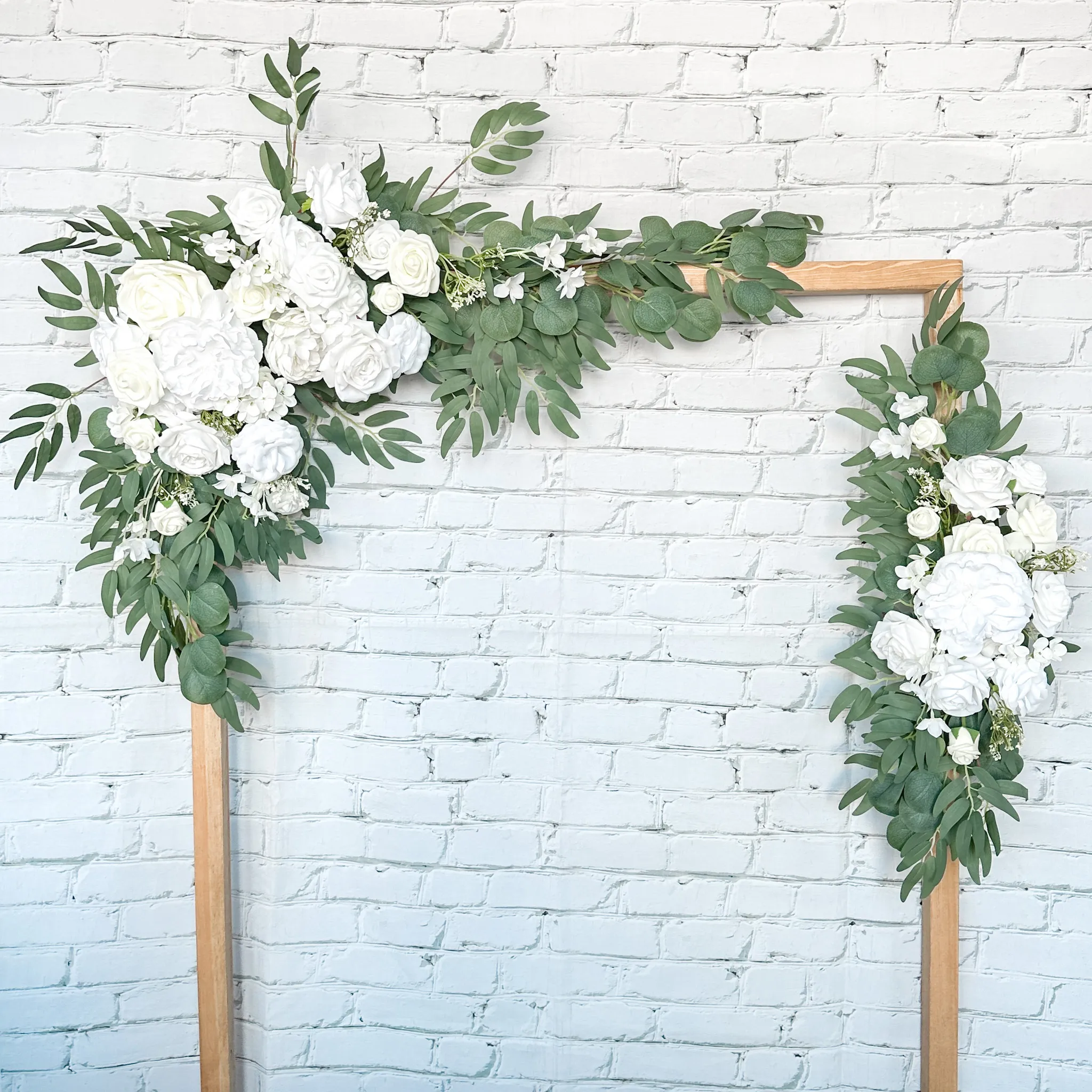 Arch Floral - 2 Piece (Simply White)