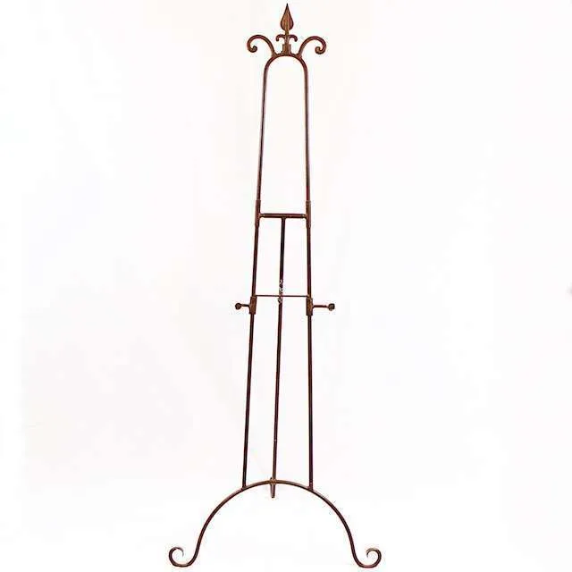 Hazel Floor Easel - Wrought Iron (65")