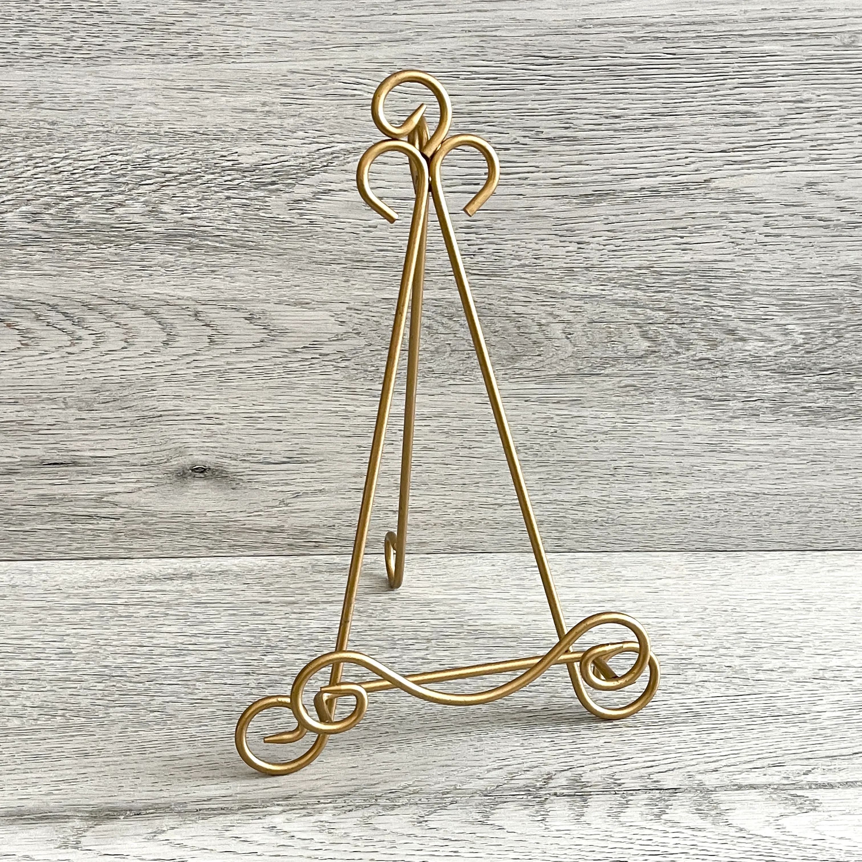 Stella Table Easel - Scrollwork Metal (Gold)