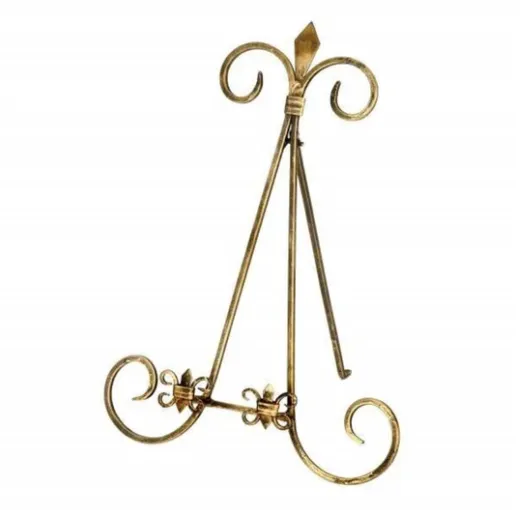 Charlotte Table Easel - Antique Gold (15")