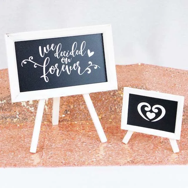 We Decided on Forever - Sign Set