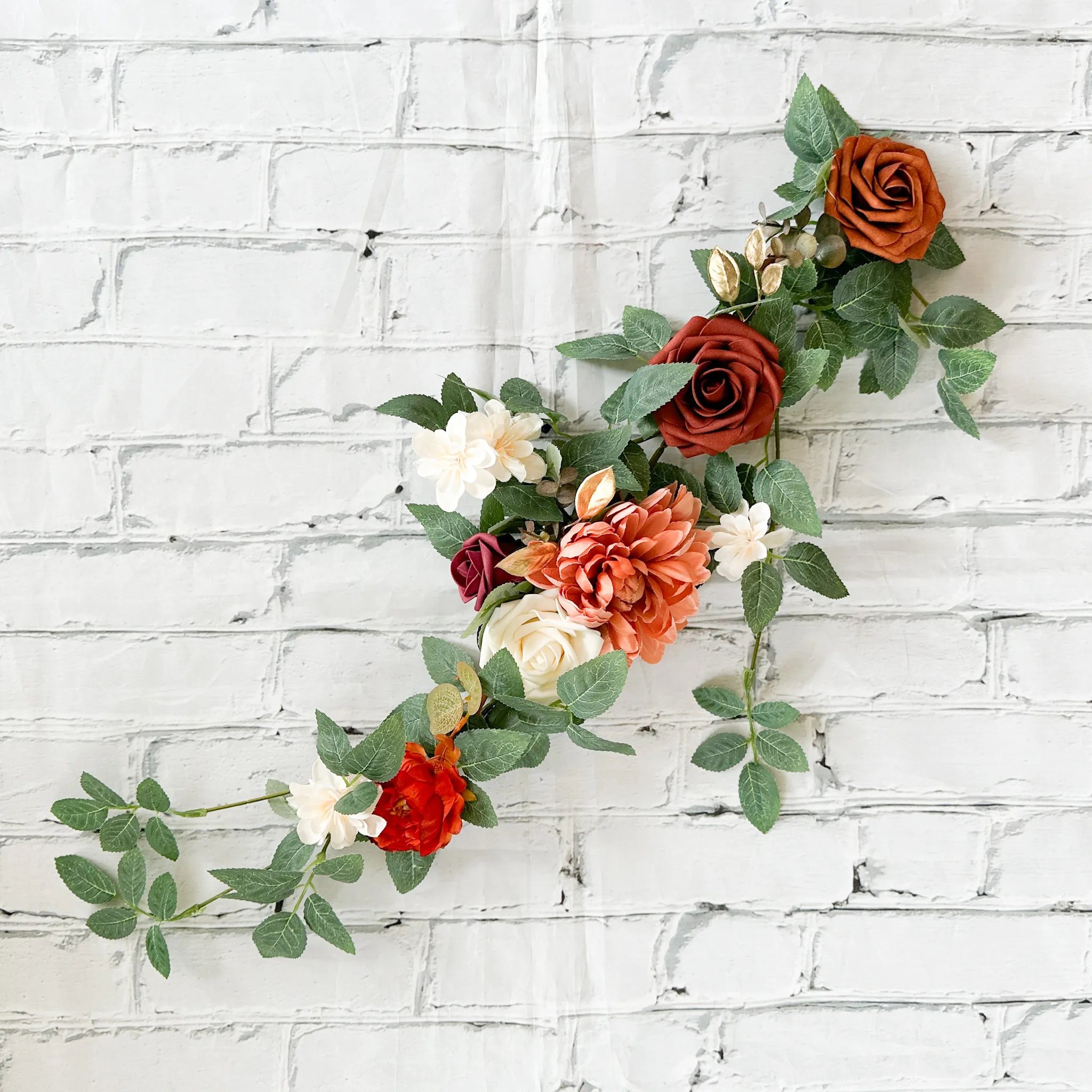 Floral Accent - Terracotta (22")