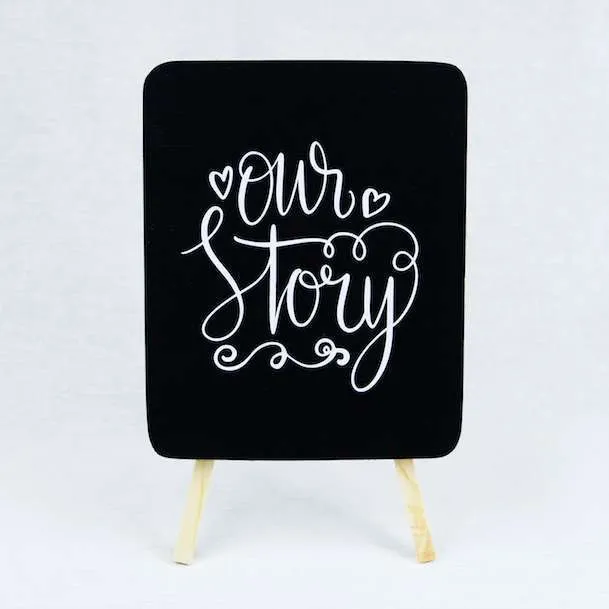 Our Story Sign