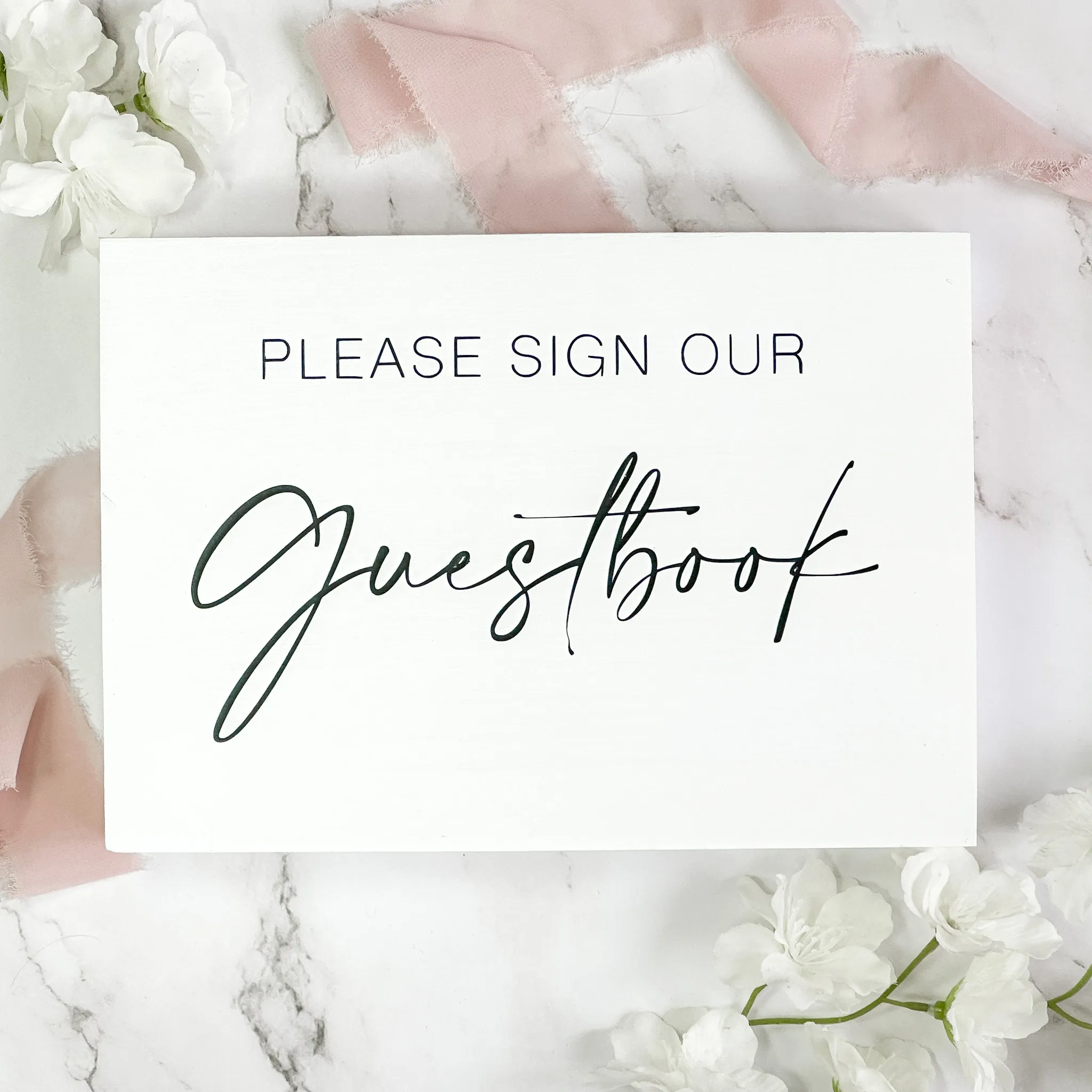 Guestbook Sign (Kyoto) - White