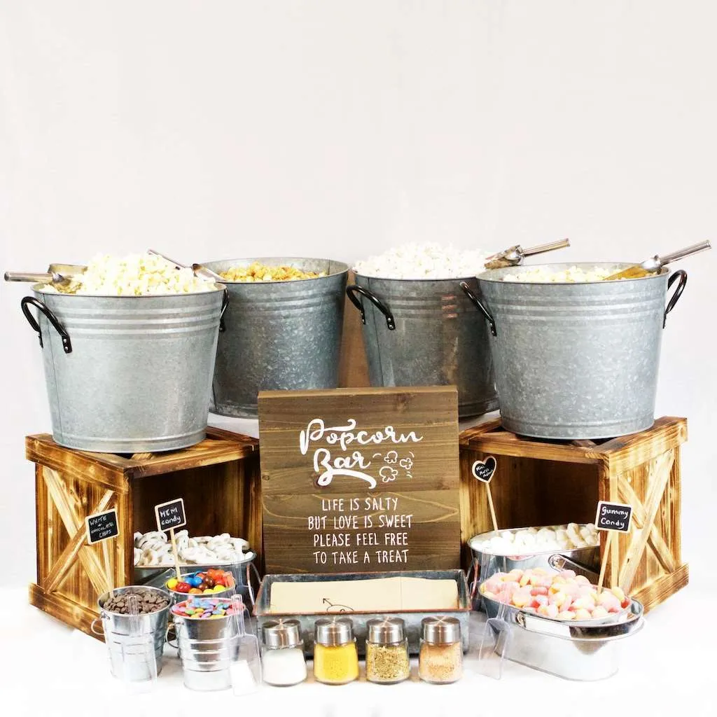 Popcorn Bar Set - Large