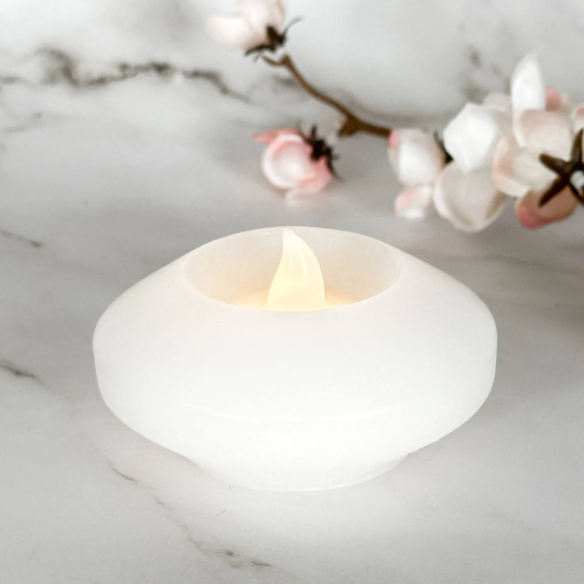 LED Wax Floating Candle - 3"