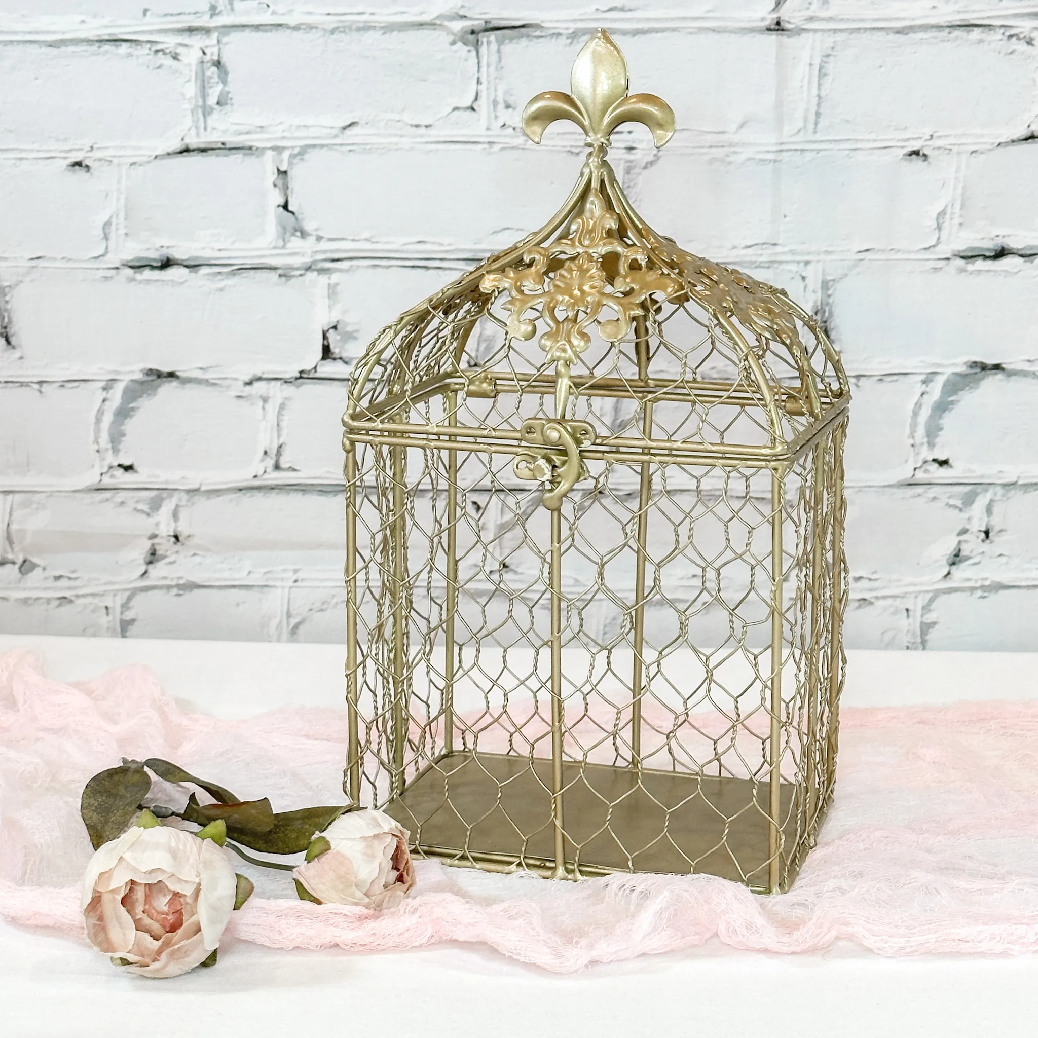 Bird Cage - Gold (Small)