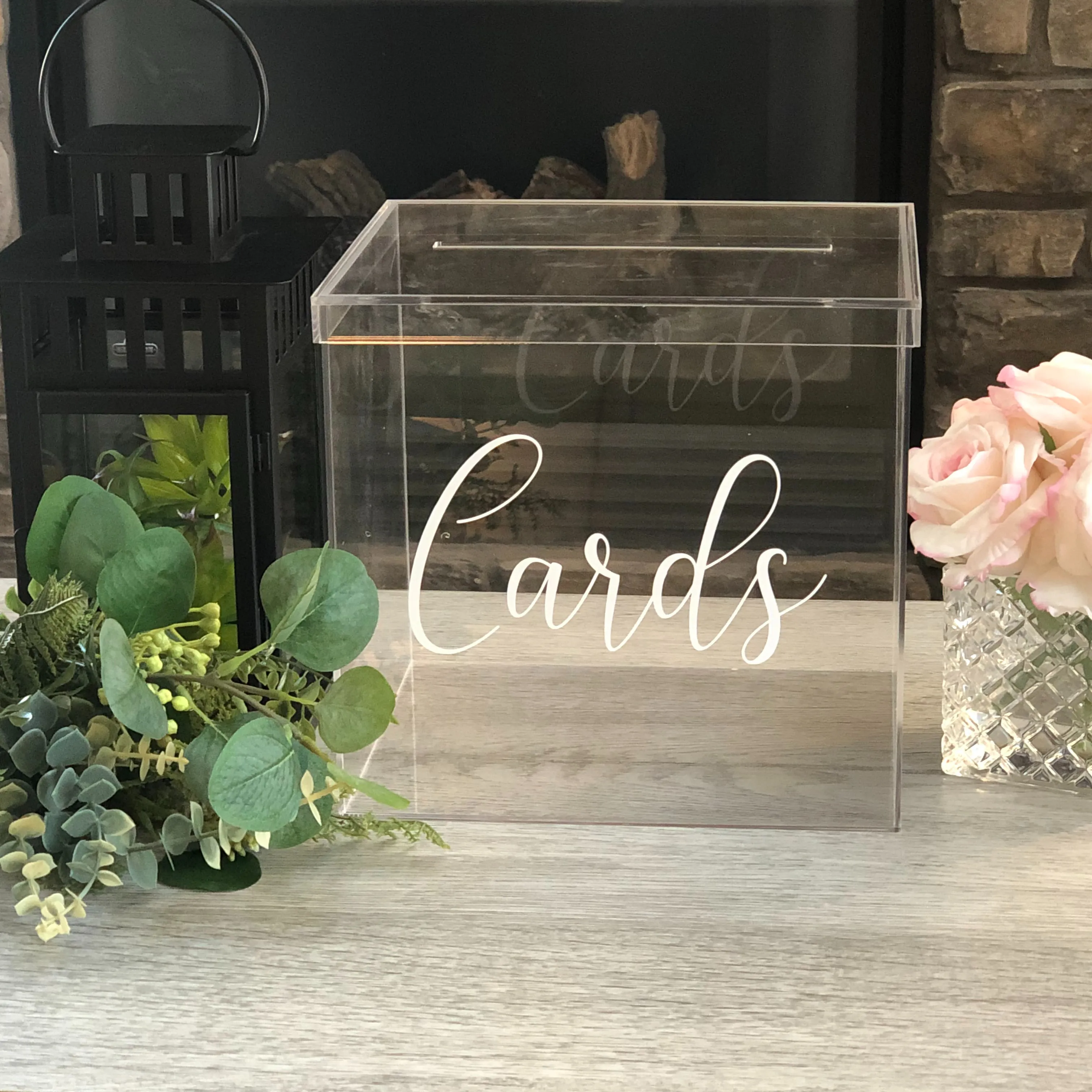 Card Box - Acrylic "Cards"