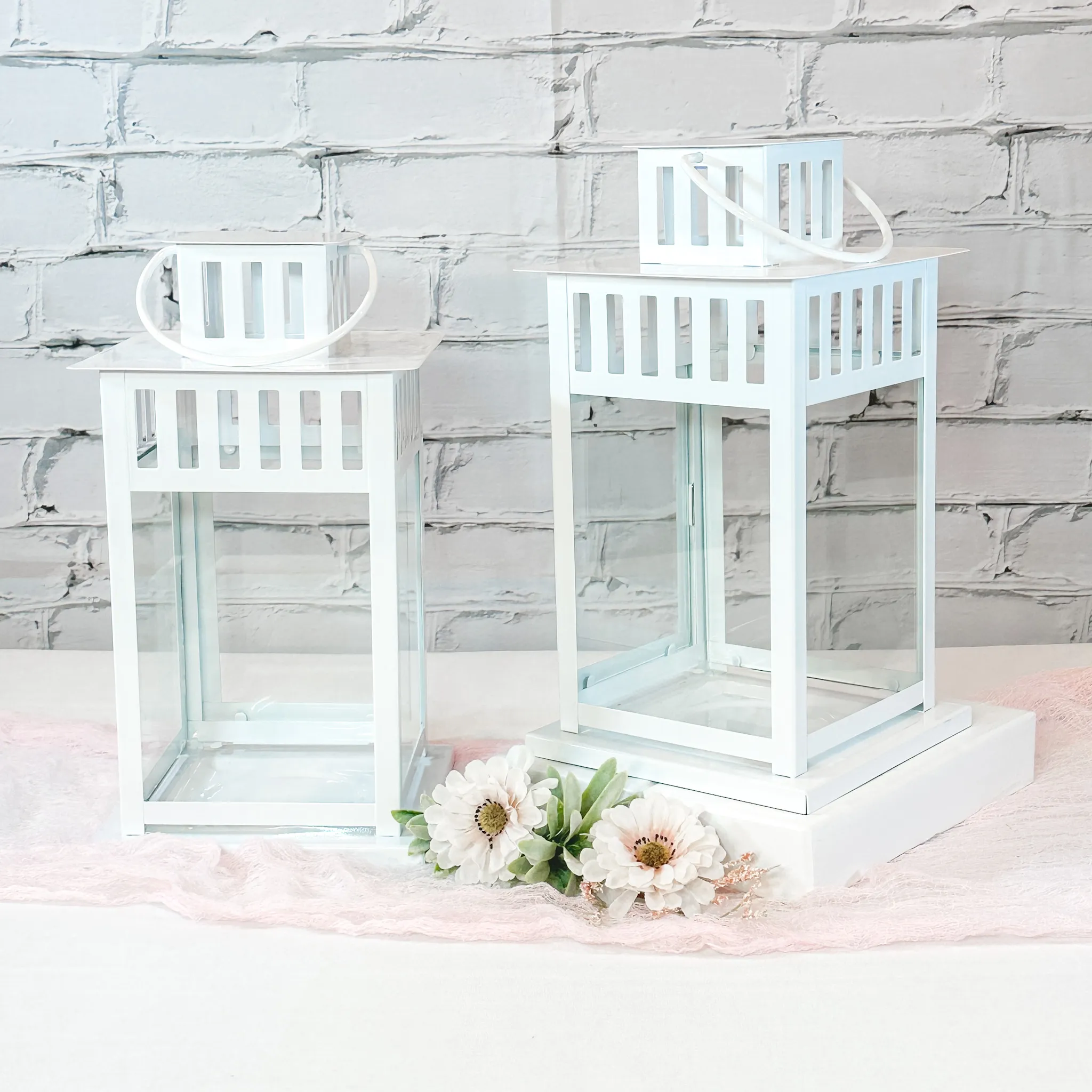 Lantern - White (11")