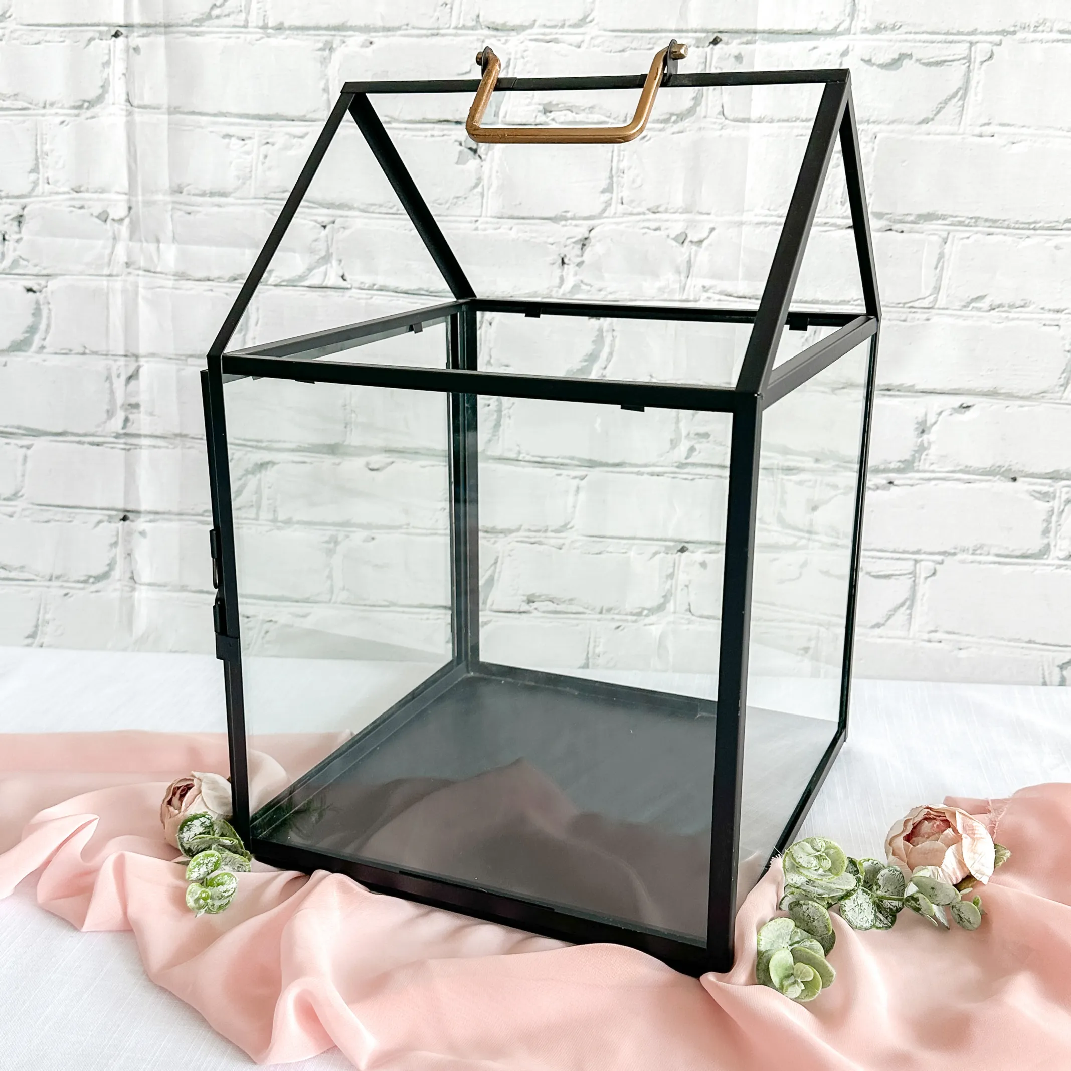 Card Box - Black & Glass