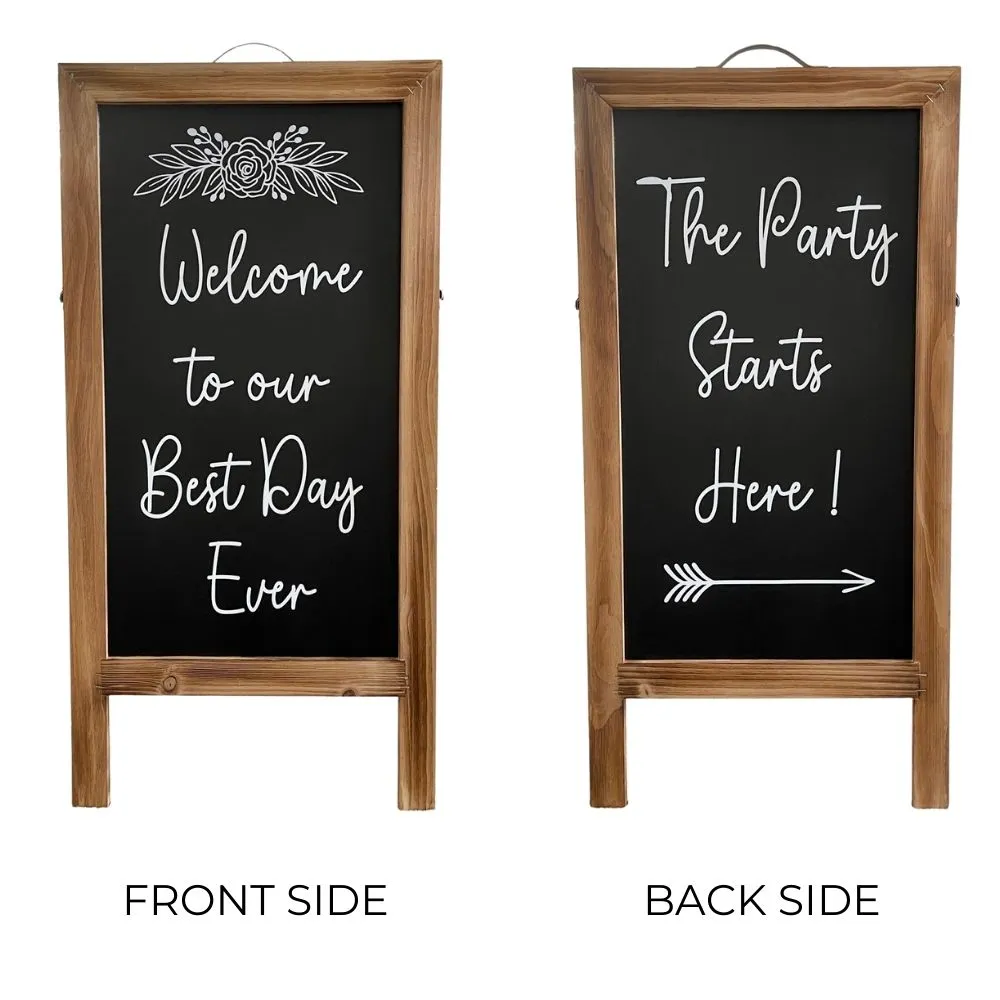 Welcome/Party Double Sided Sign 