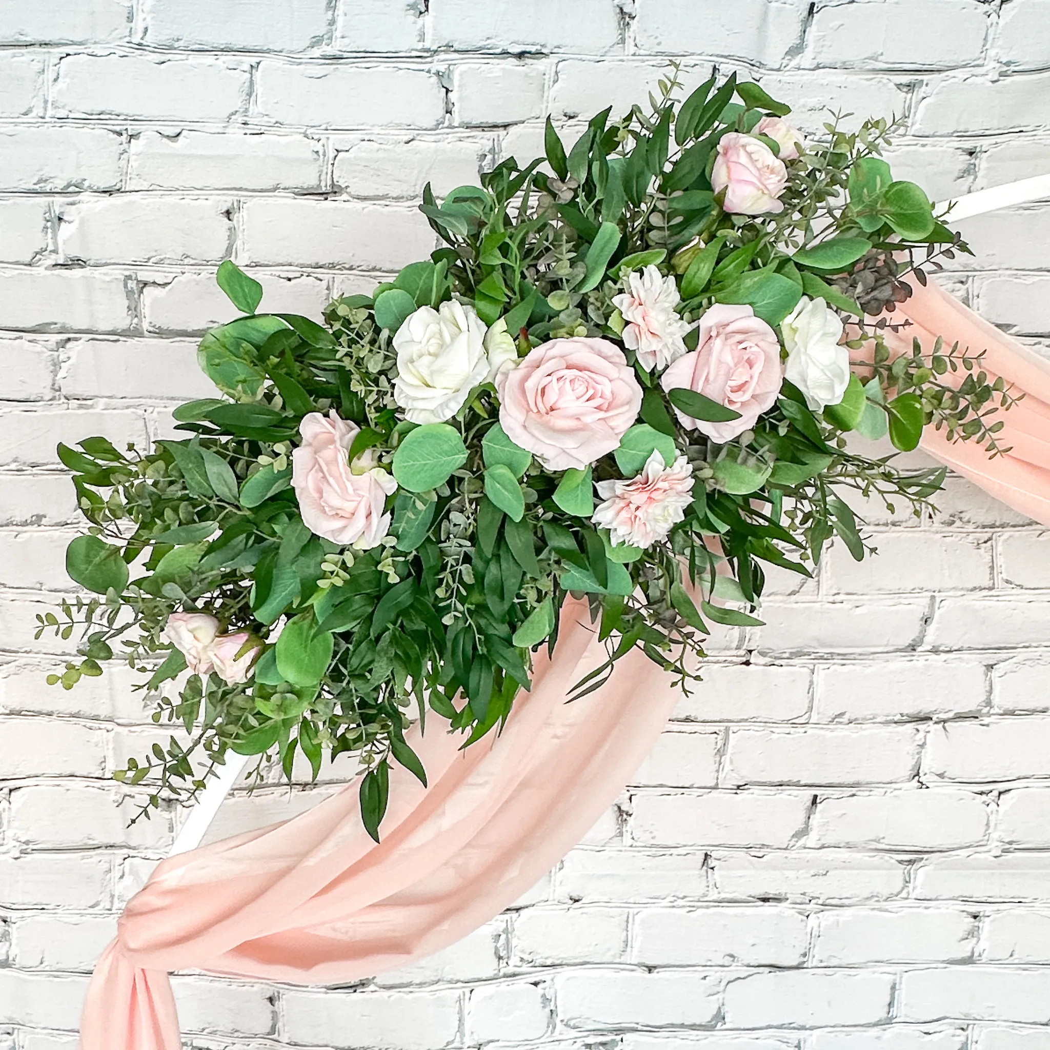 Floral Swag (Blush - 3')