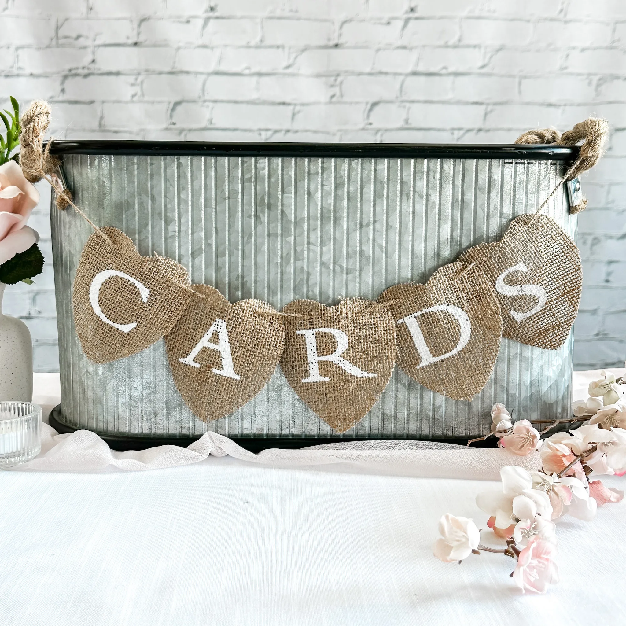 Card Box - Galvanized