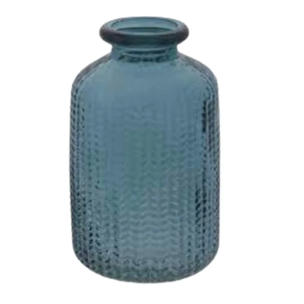 Glass Bud Vase - Blue