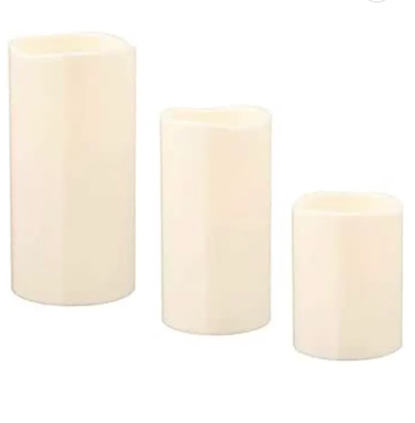 LED Candle Trio