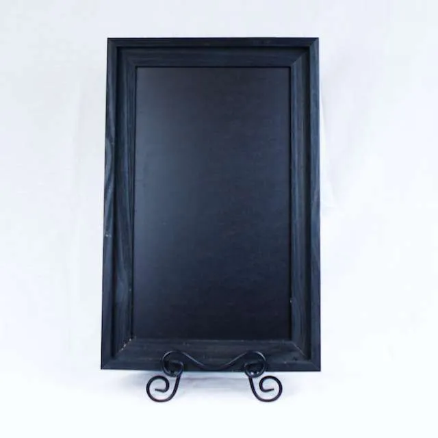 Chalkboard - Black Wooden Frame 