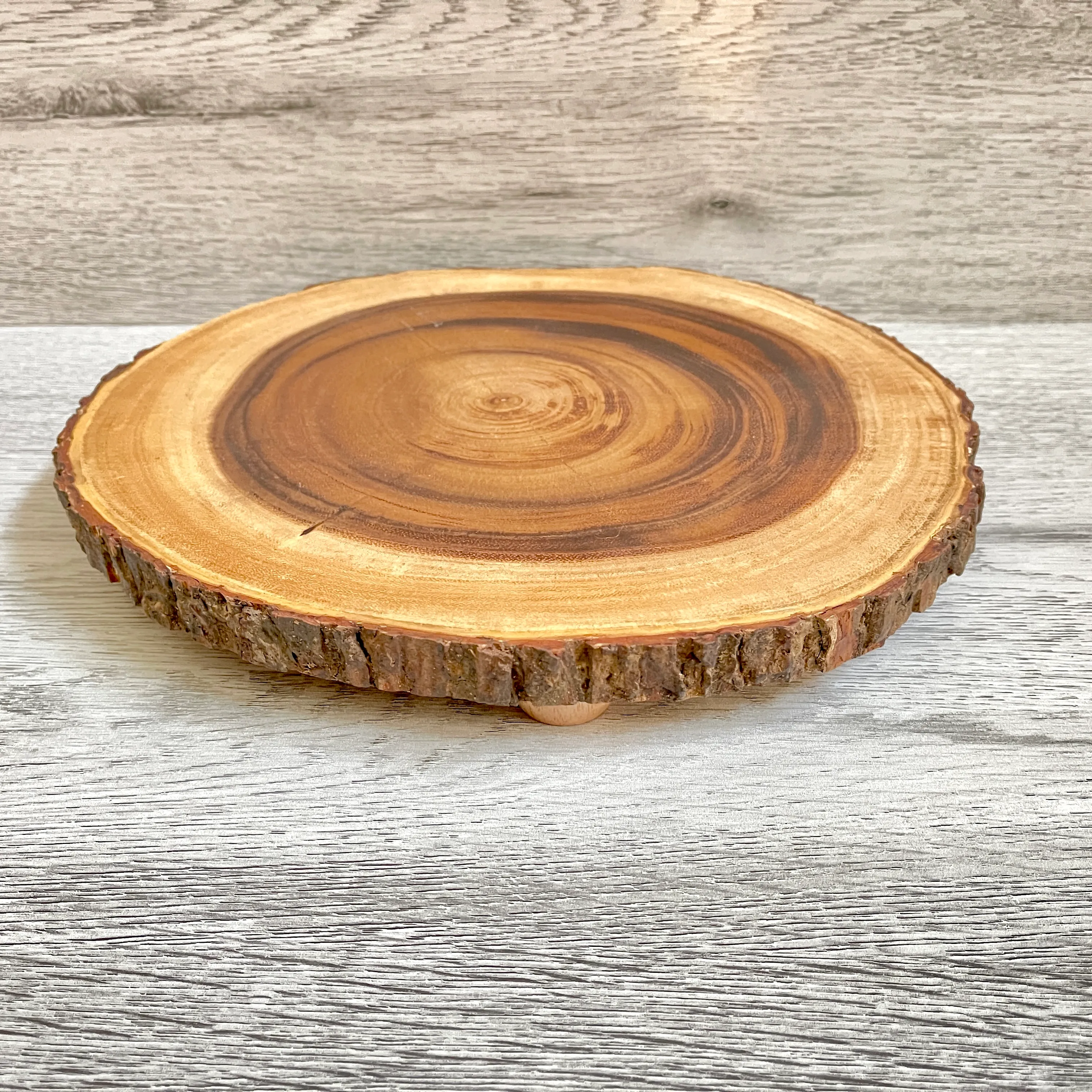 Raw Edge Wood Platter