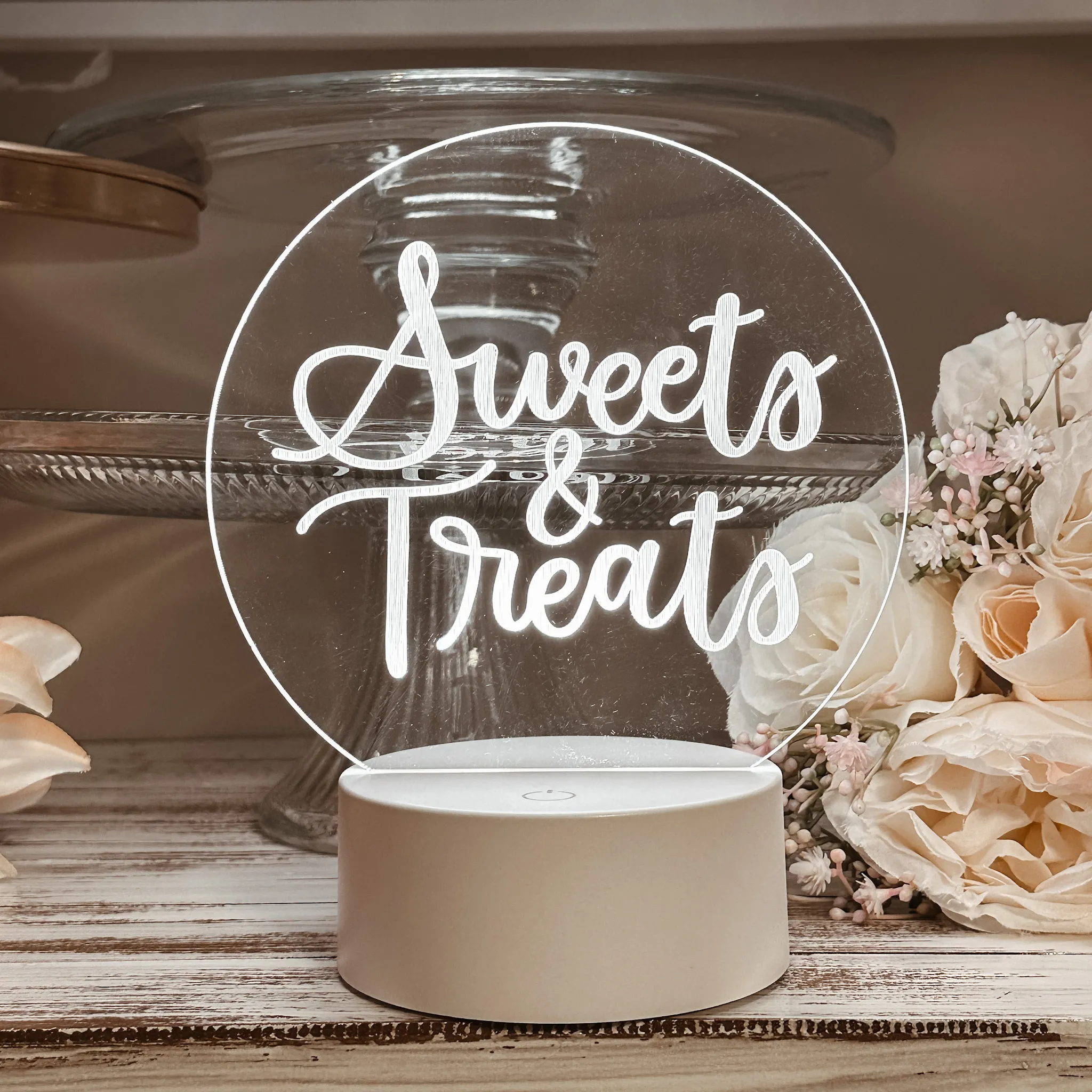 Sweets & Treats Sign - Light Up