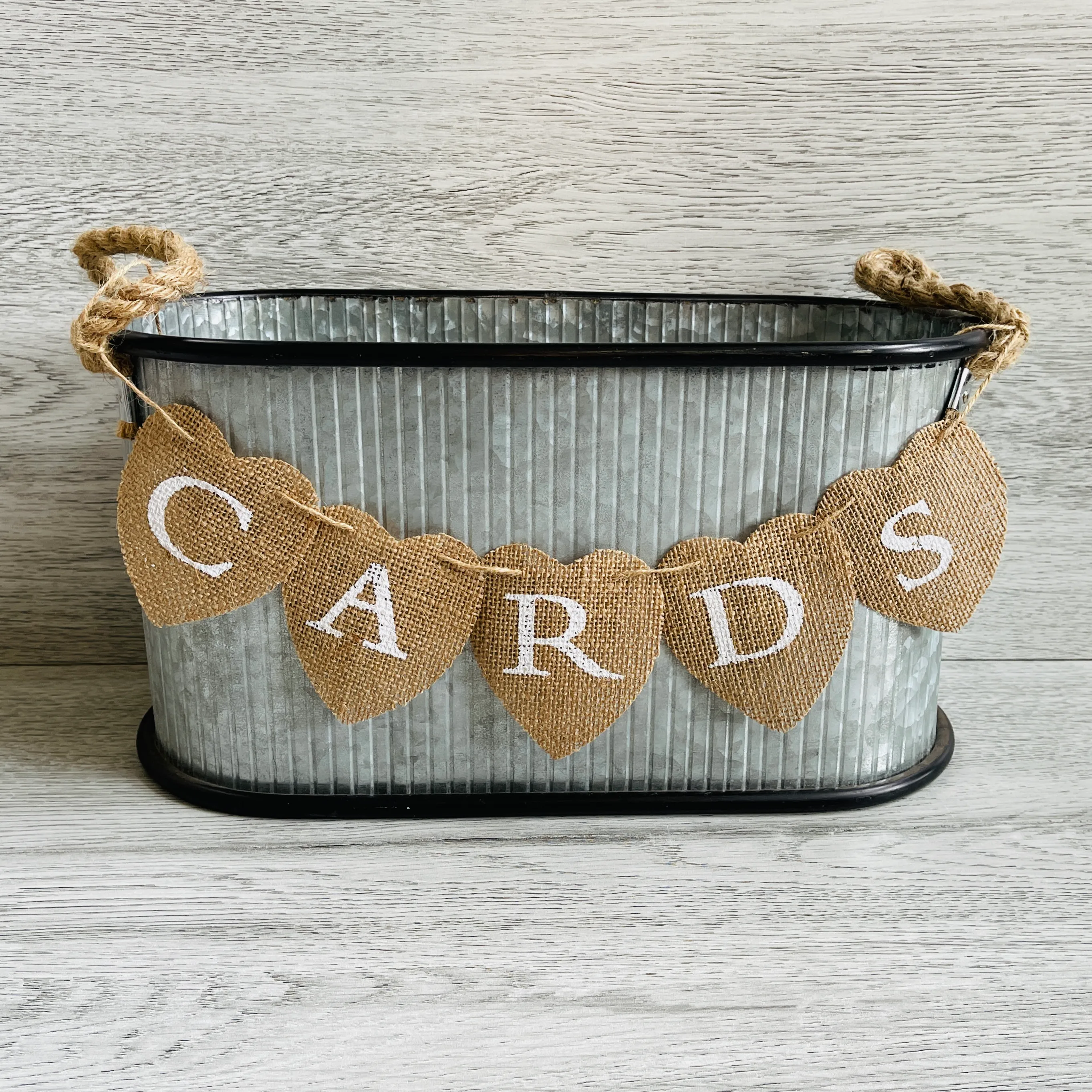 Card Box - Galvanized