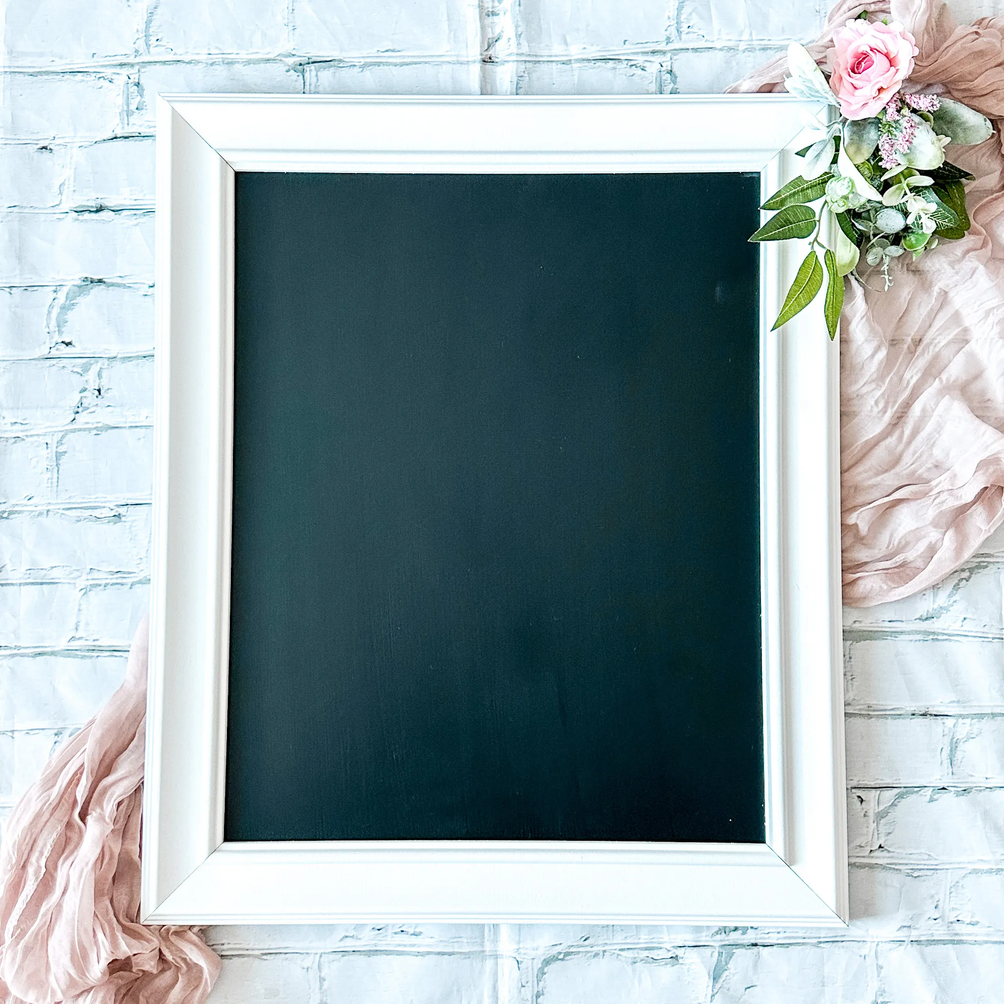 Chalkboard - White Framed 