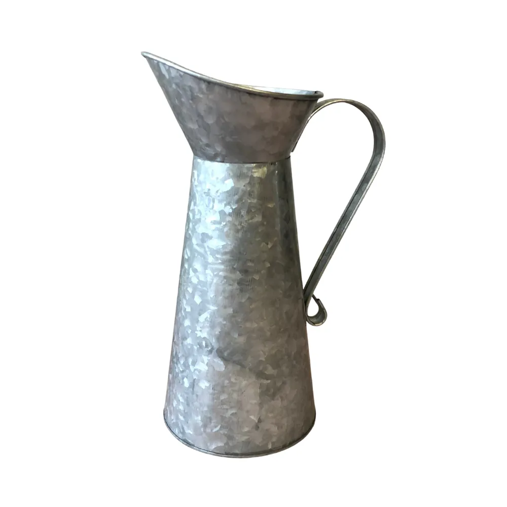 Galvanized Pitcher