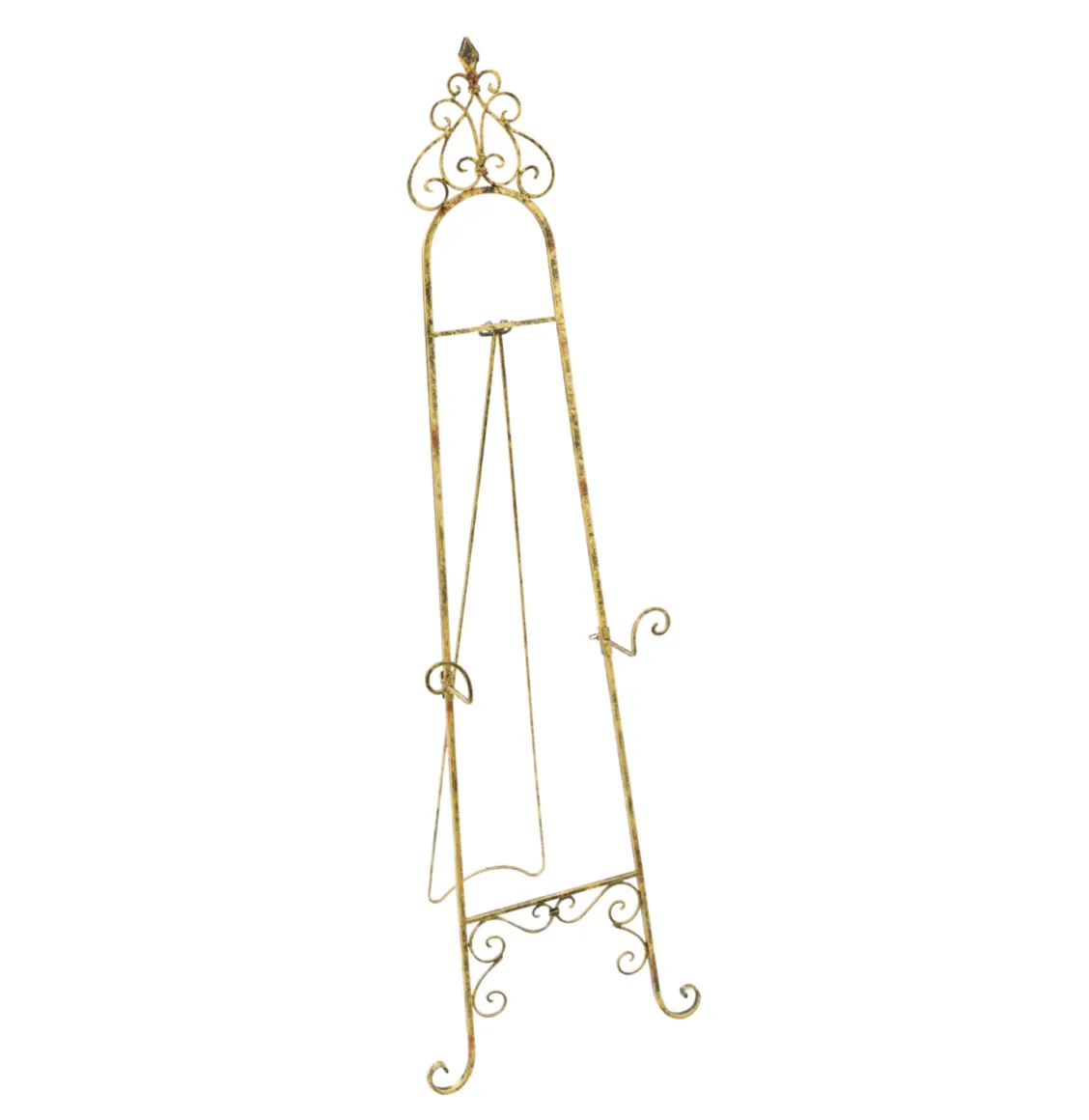 Florence Floor Easel - Gold Parisian (53")