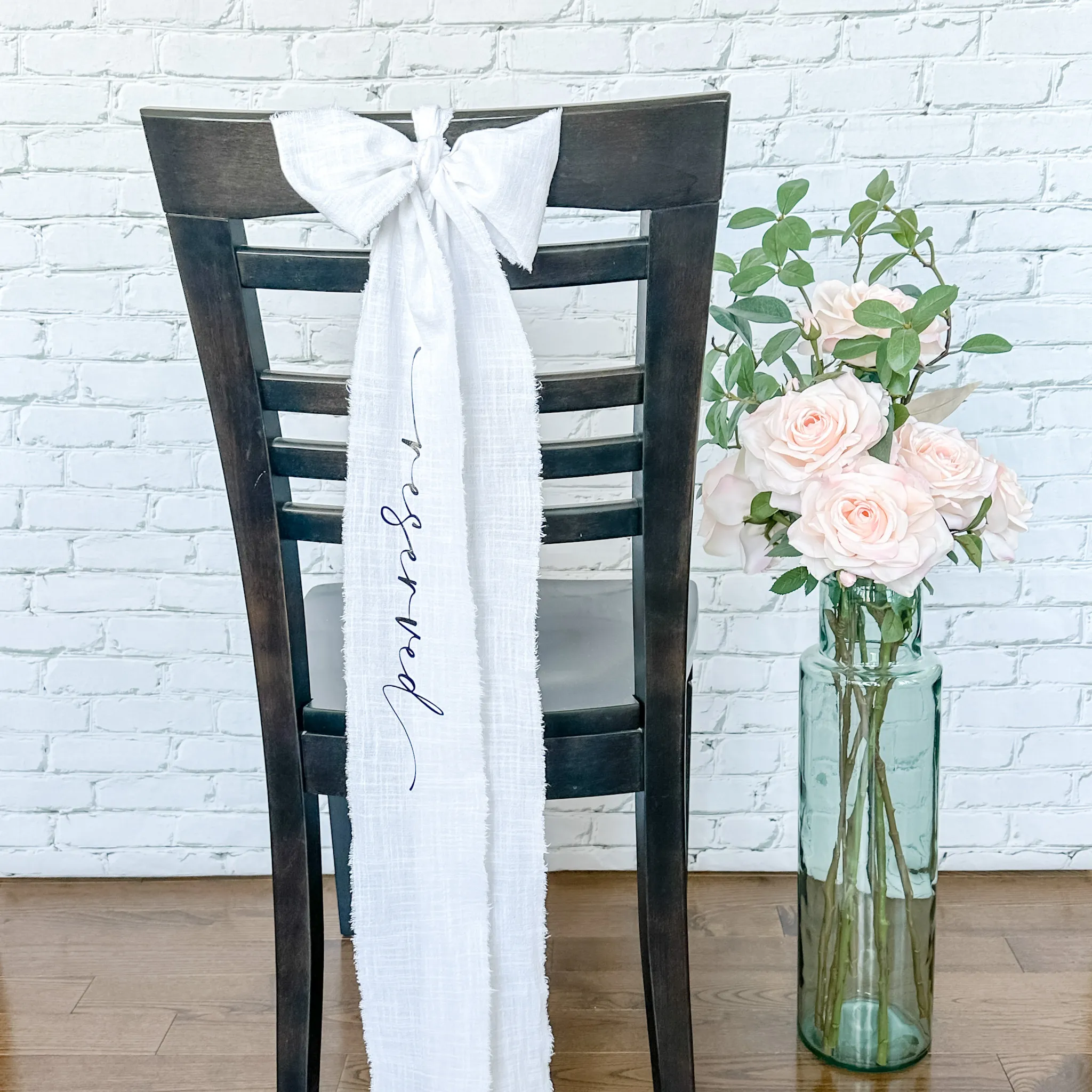 Reserved Bow - White