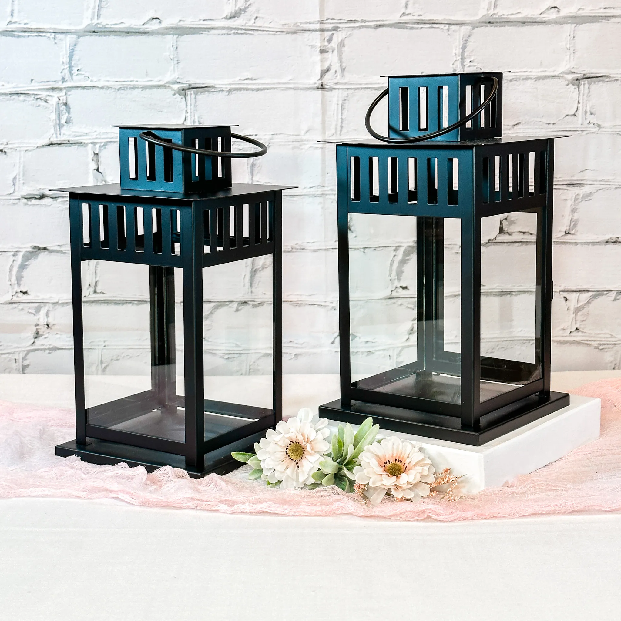 Lantern - Black  (11")