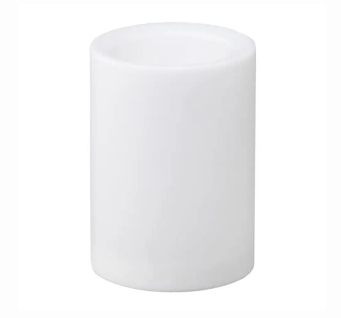 LED - White Candles (4")