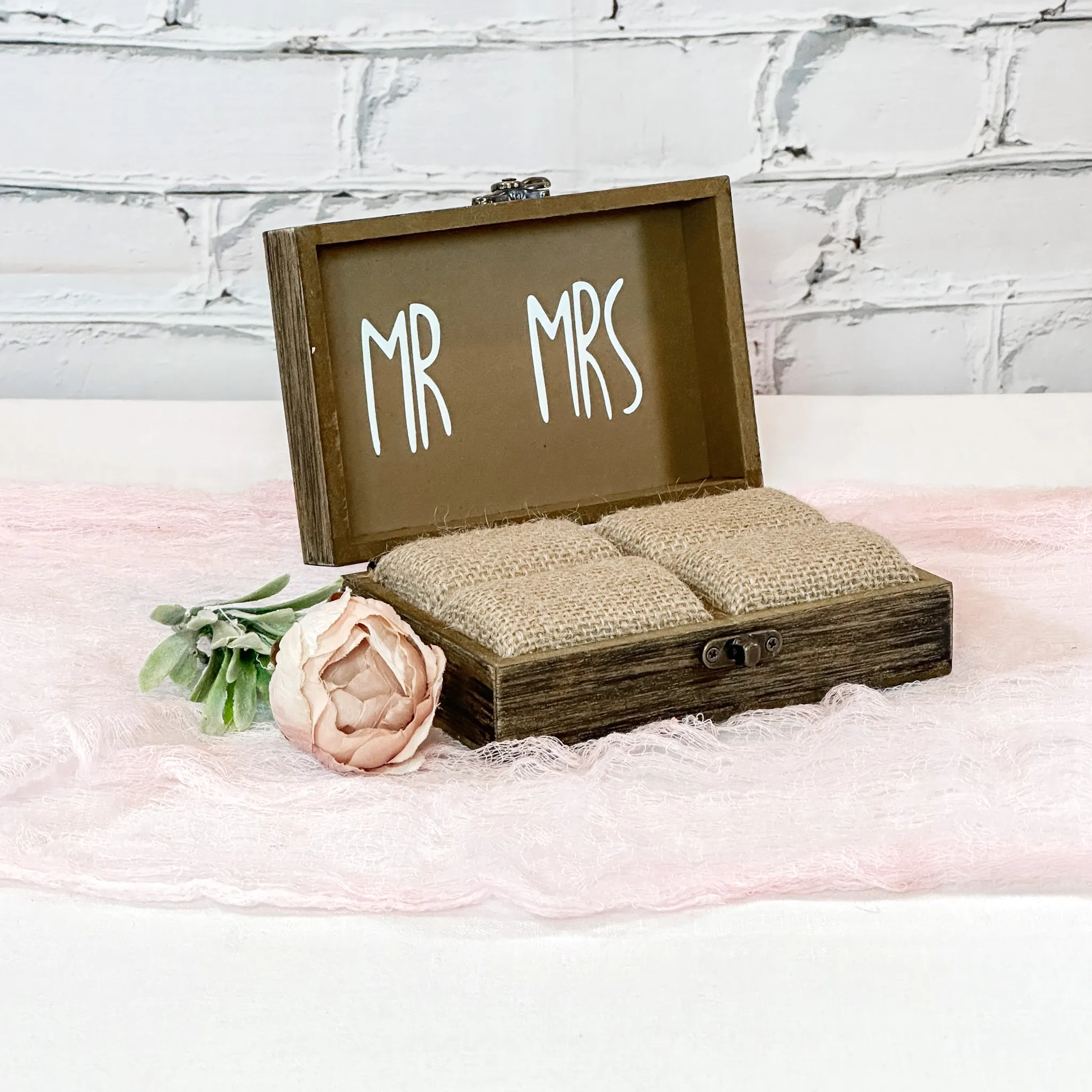 Two Become One Ring Box