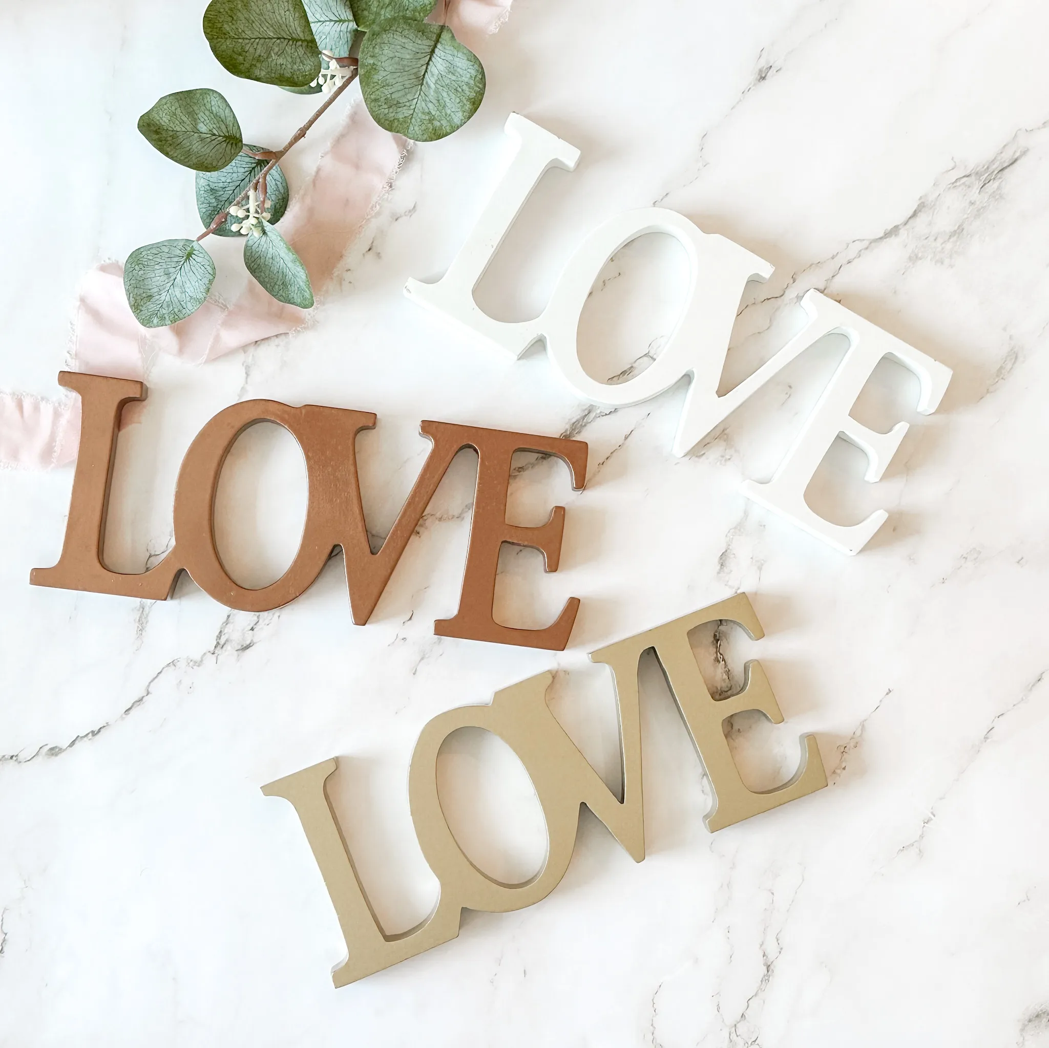 LOVE Wooden Sign