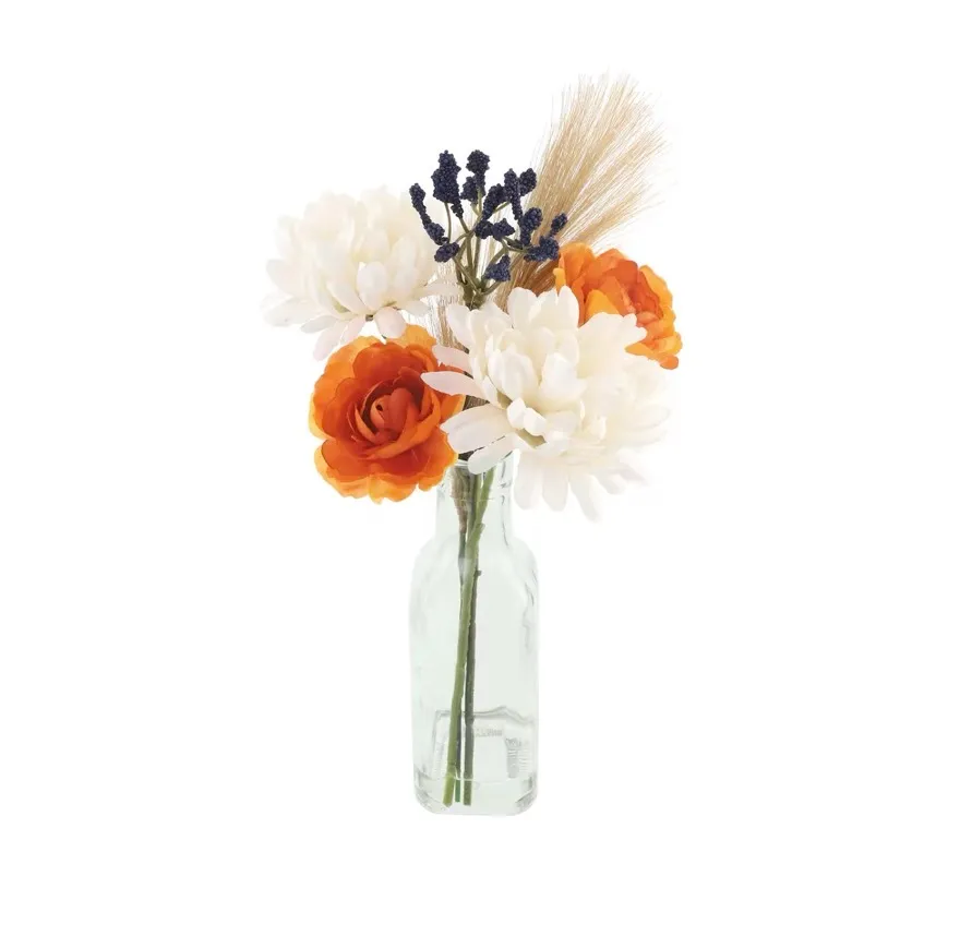 Florals in Vase - Terracotta