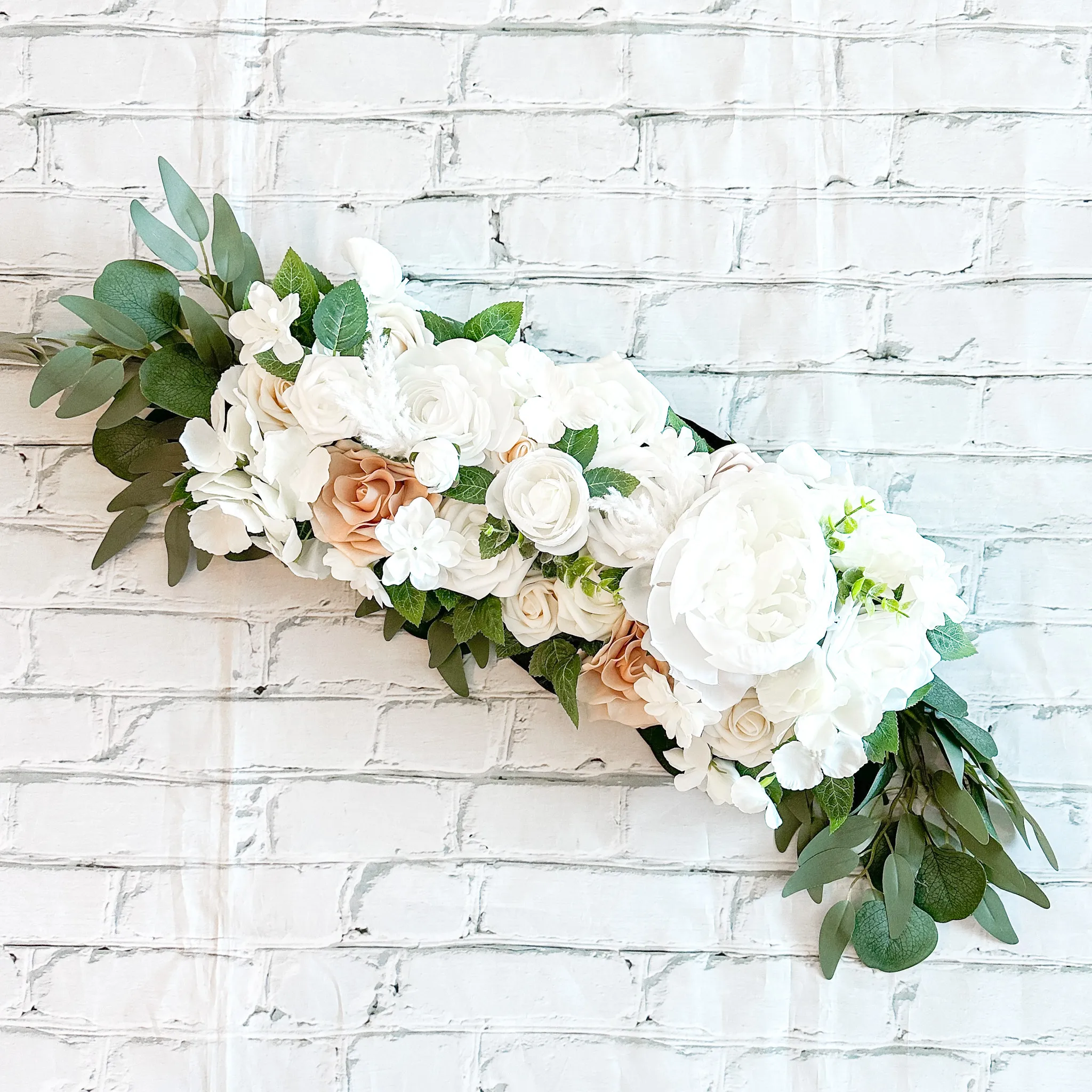 Floral Swag - Neutral (2')