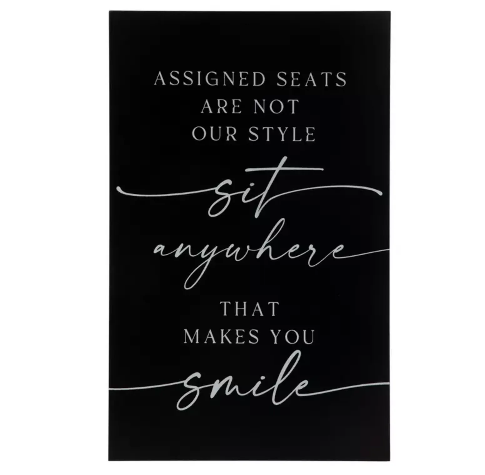 Sit Anywhere (Brooklyn) - Black