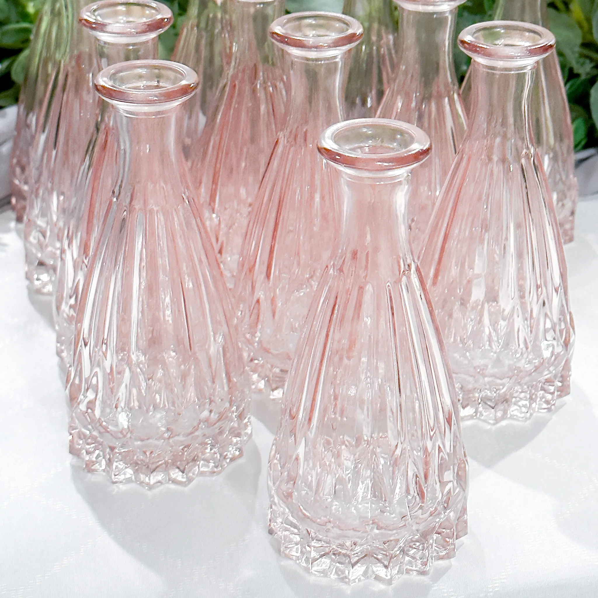 Glass Bud Vase - Blush