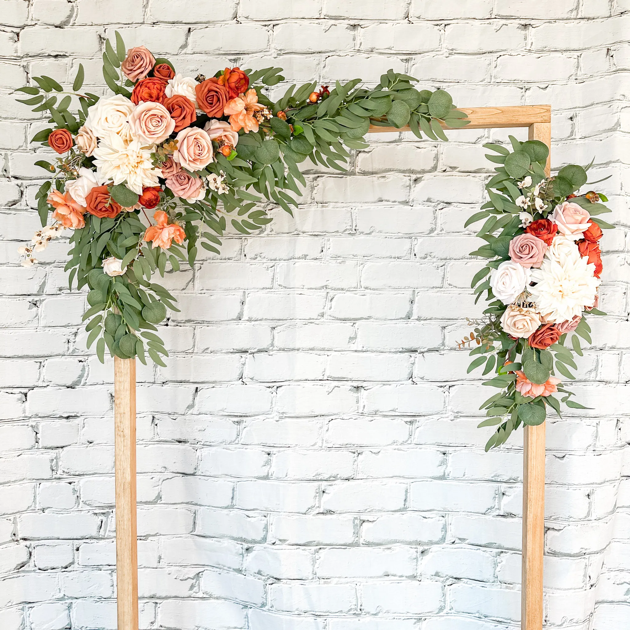 2 Piece Arch Floral Set (Terracotta)