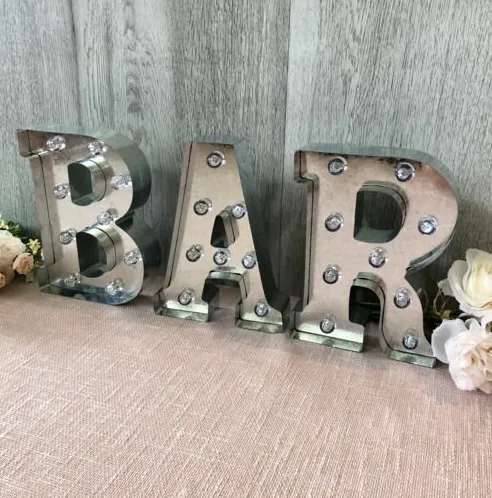 BAR Marquee Letters