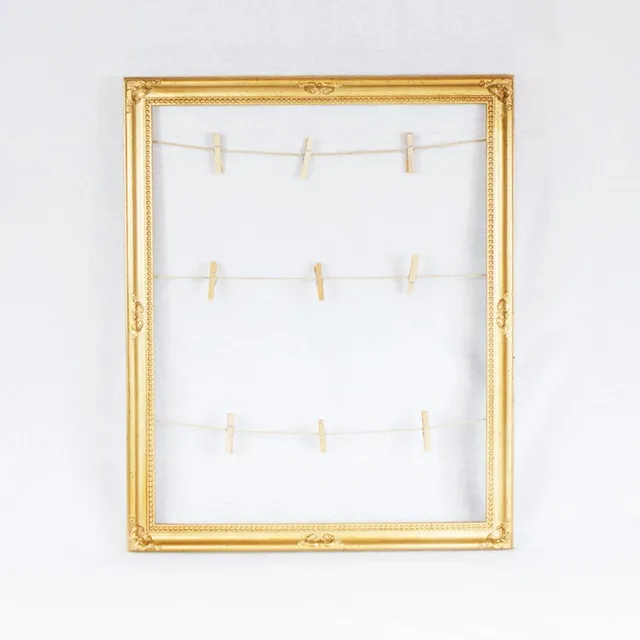 Gold Frame with Clips