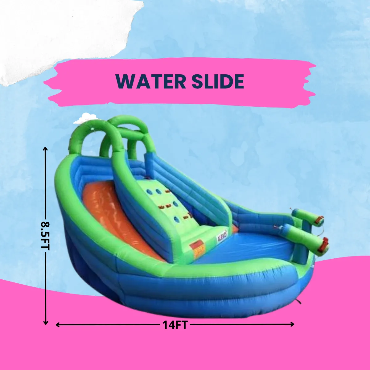 WATER SLIDE  - 24h Bounce House Rental