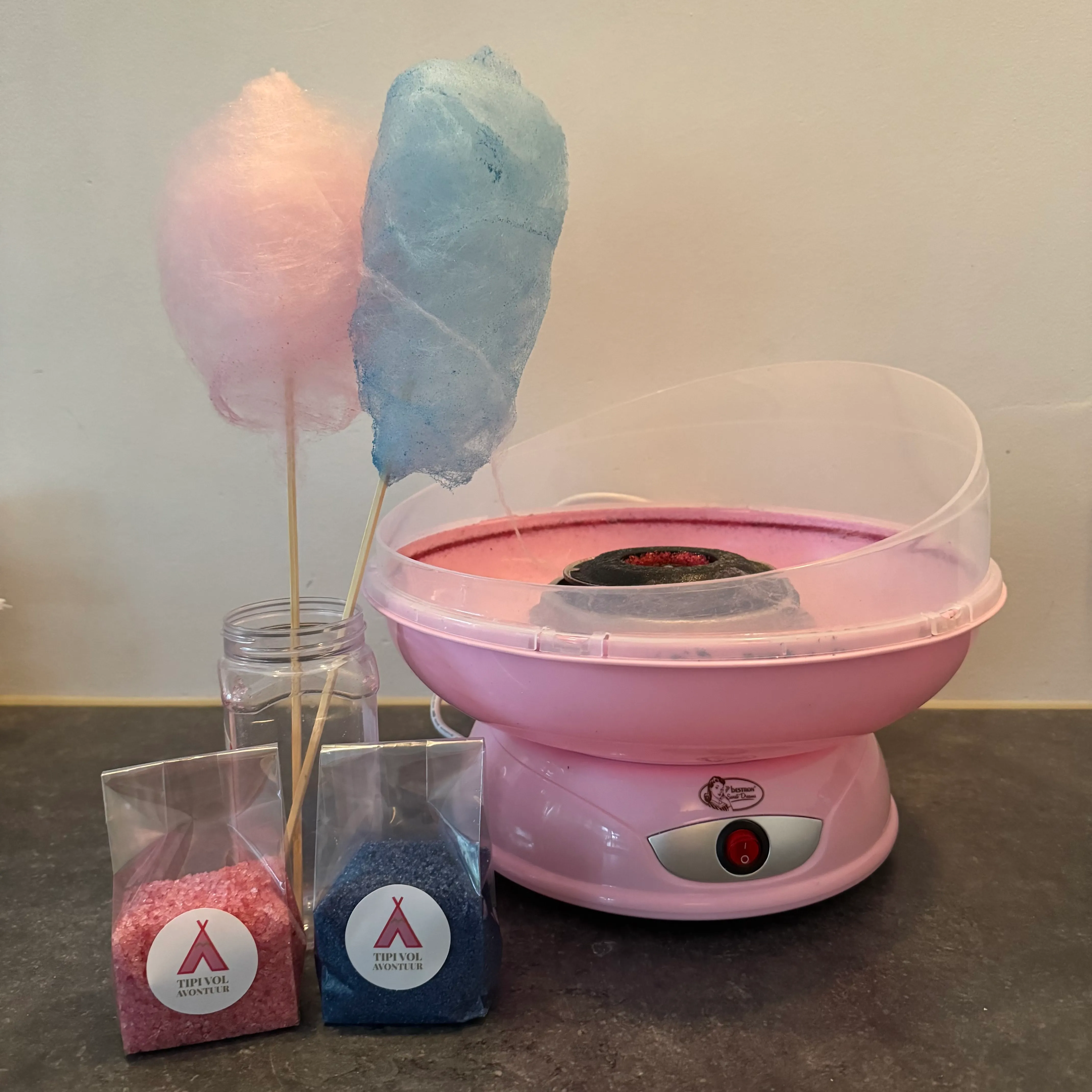 Suikerspinmachine 🍭✨