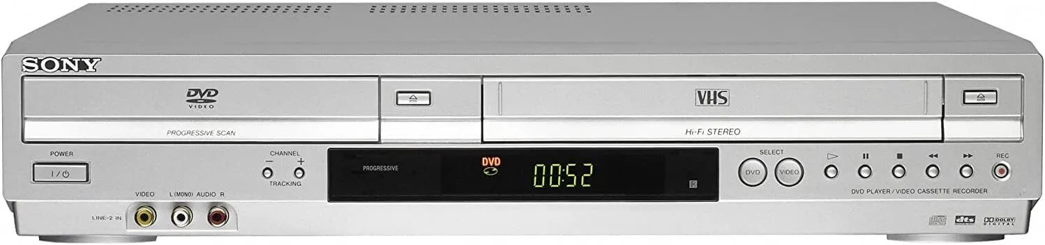VHS & DVD Player Combo