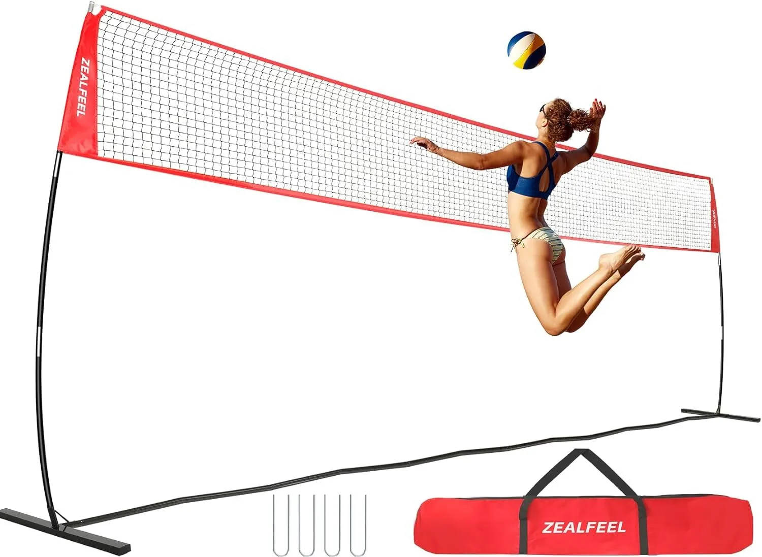 Pop-Up Volleyball Net