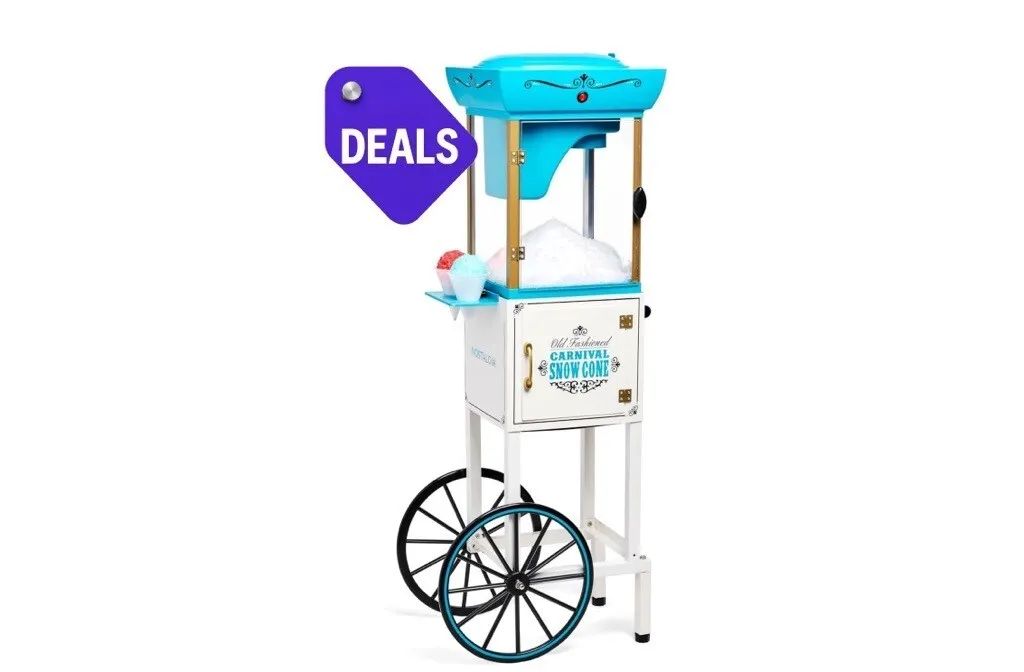 Snow Cone Machine with Cart