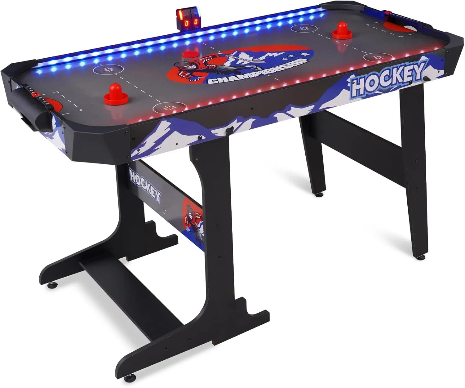 Foldable Air Hockey Table 57"