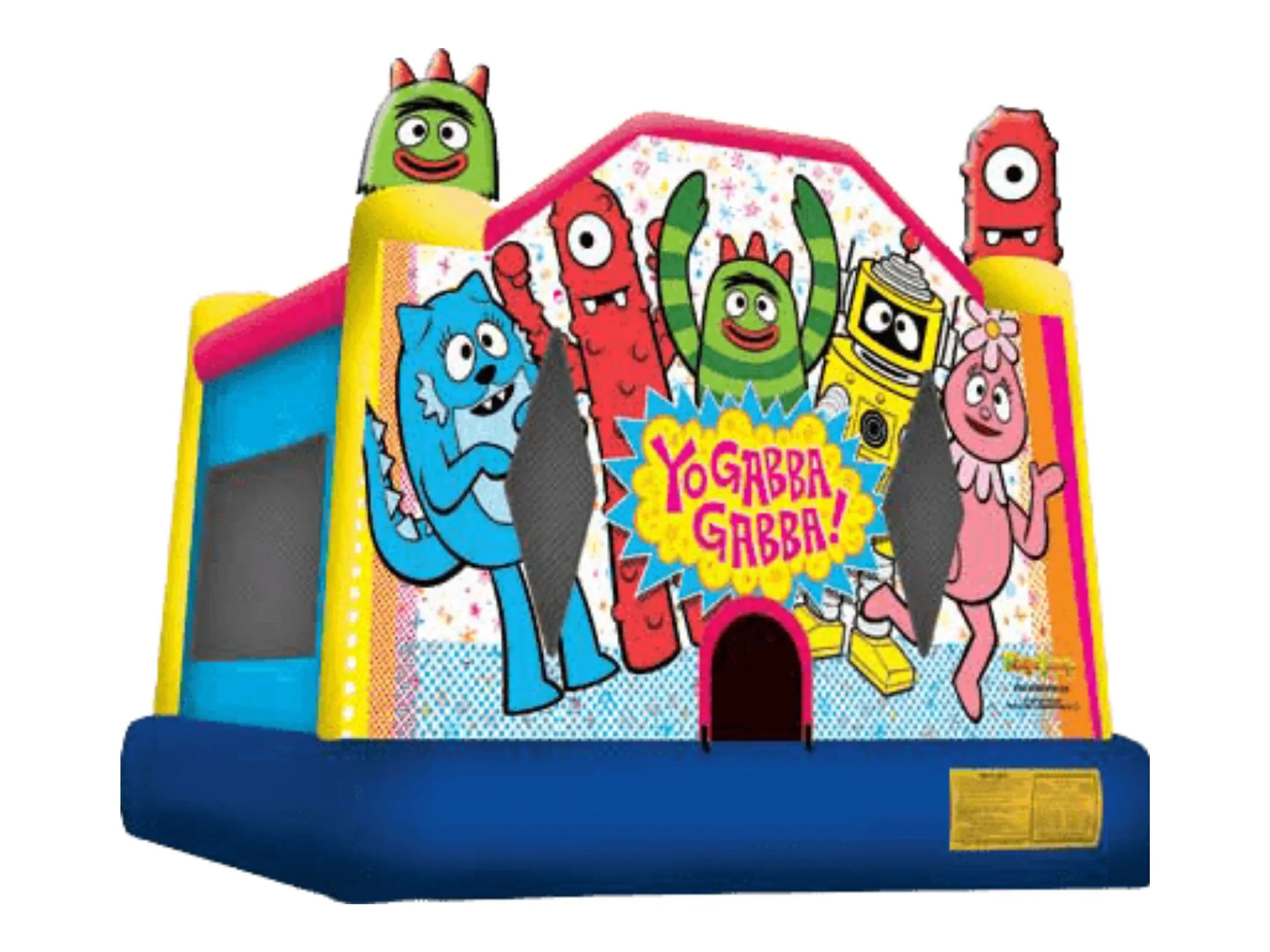 Yo Gabba Gabba Bounce House