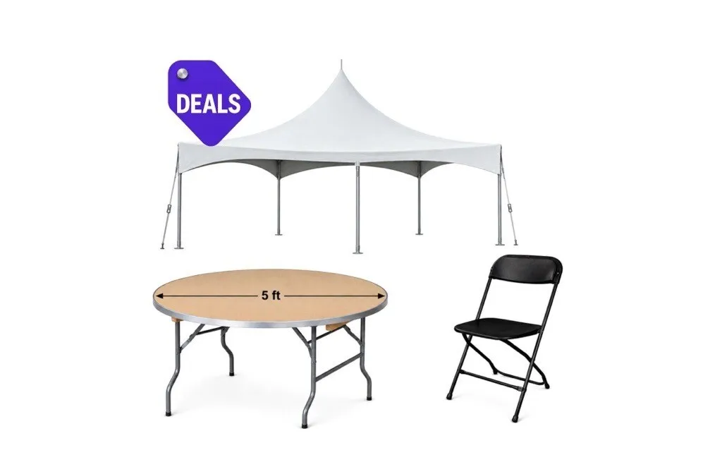 20x20 Tent package