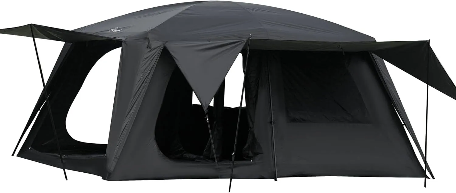 2-Room Waterproof Tent 6-Person